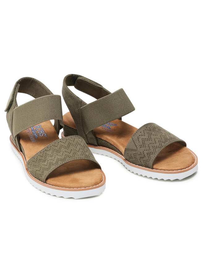 Sandali Skechers Desert Kiss 31440 OLV Verde escarpe