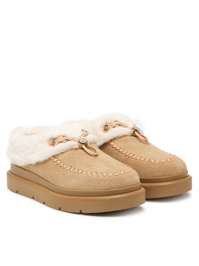 Guess Schneeschuhe Guess FLFKEY LEA19 Beige