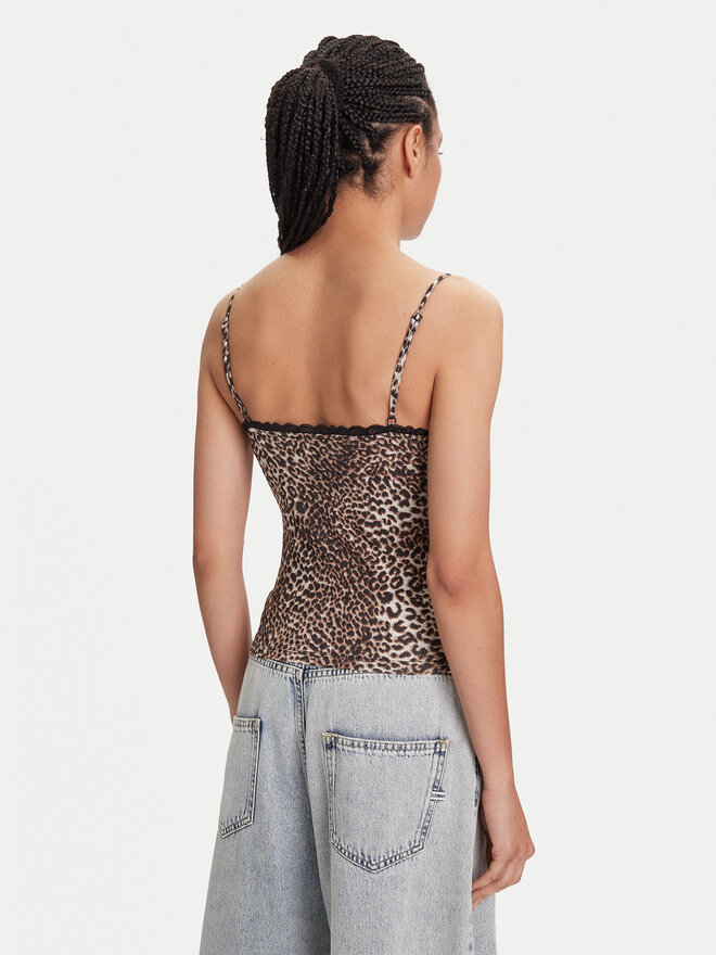 Miss Sixty Miss Sixty Топ 6S1SJ54300 Коричневий Slim Fit