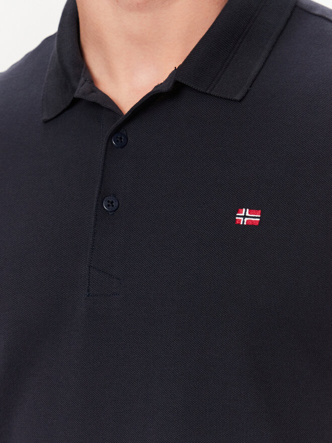 Napapijri Napapijri Polo marškinėliai Ealis NP0A4H8B Tamsiai mėlyna Regular Fit