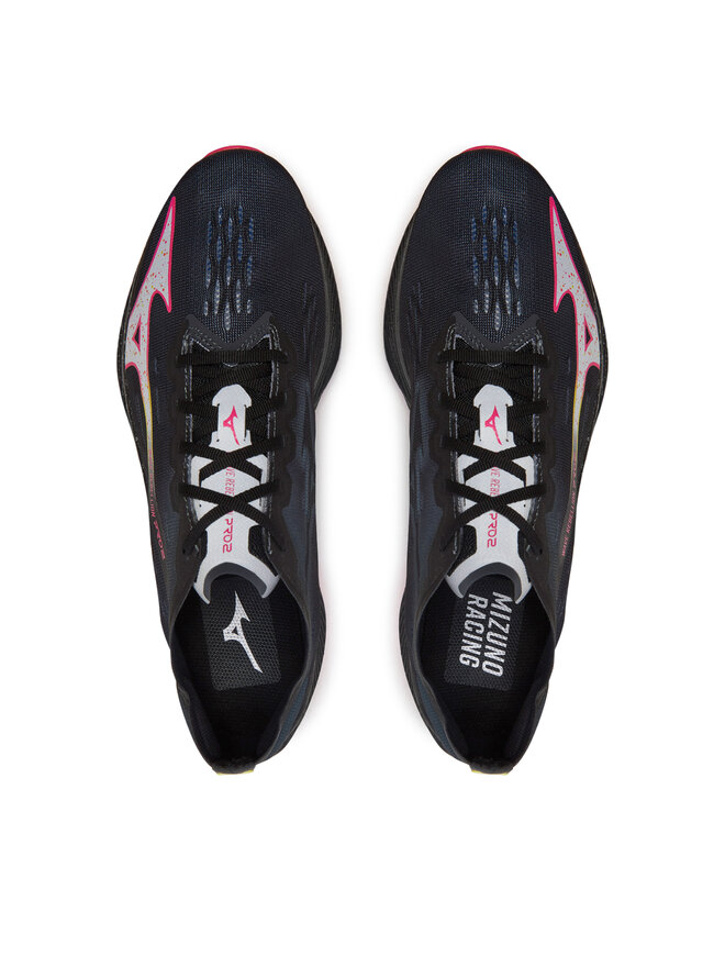 Buty do biegania Mizuno Wave Rebellion Pro 2 U1GD2417 Czarny