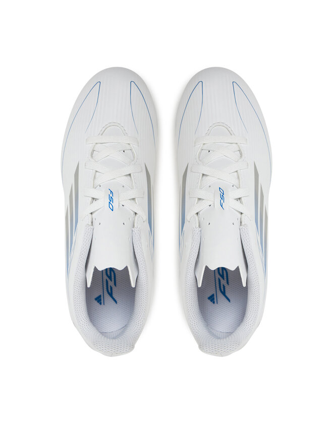 adidas Futbalové topánky adidas F50 Club Firm/Multi-Ground IE1310 Biela