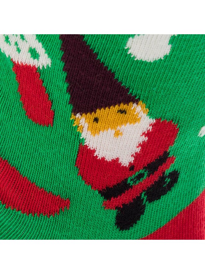 Happy Socks Sada 3 párů vysokých ponožek unisex Happy Socks XMAS08-7003 Barevná