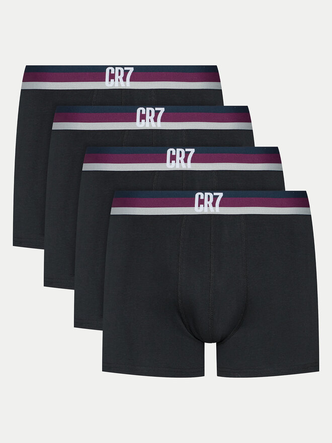 Cristiano Ronaldo CR7 Cristiano Ronaldo CR7 Набір з 4 пар боксерів 8104-4900 Чорний