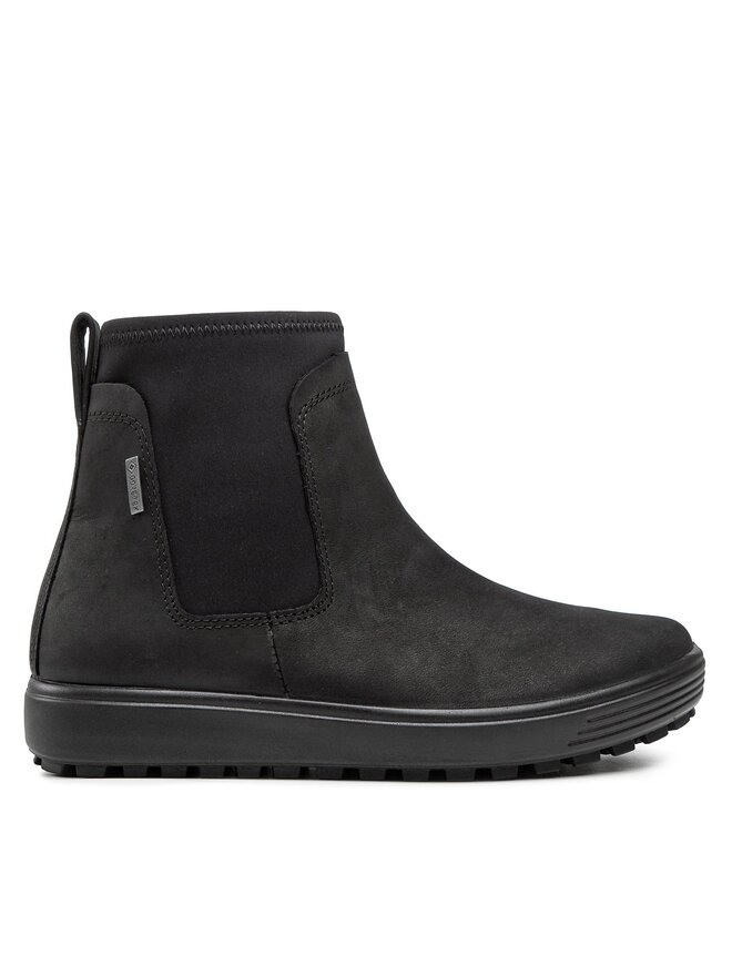 ECCO Polokozačky ECCO Soft 7 Tred W GORE-TEX 45046351052 Černá