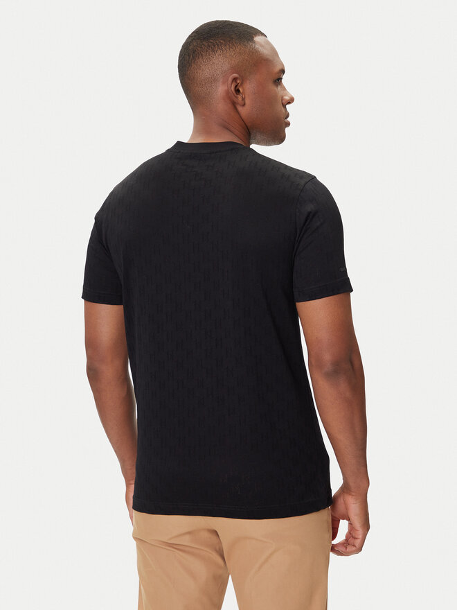 KARL LAGERFELD KARL LAGERFELD Camiseta 755004 554201 Negro Regular Fit