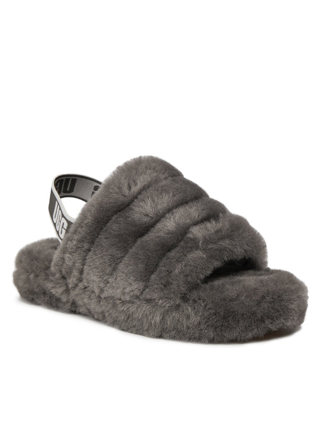 Ugg Παντόφλες Σπιτιού Ugg K Fluff Yeah Slide 1098494K Γκρι