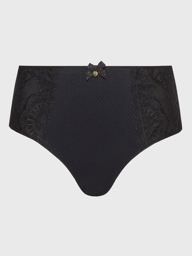 Selmark Selmark Klassischer Damenslip mit hoher Taille Penelope 31003 Schwarz