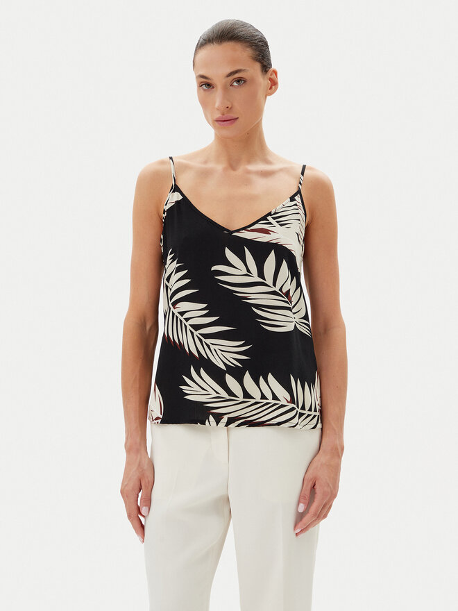 Vero Moda Vero Moda Τοπ Easy Joy 10297362 Μαύρο Regular Fit