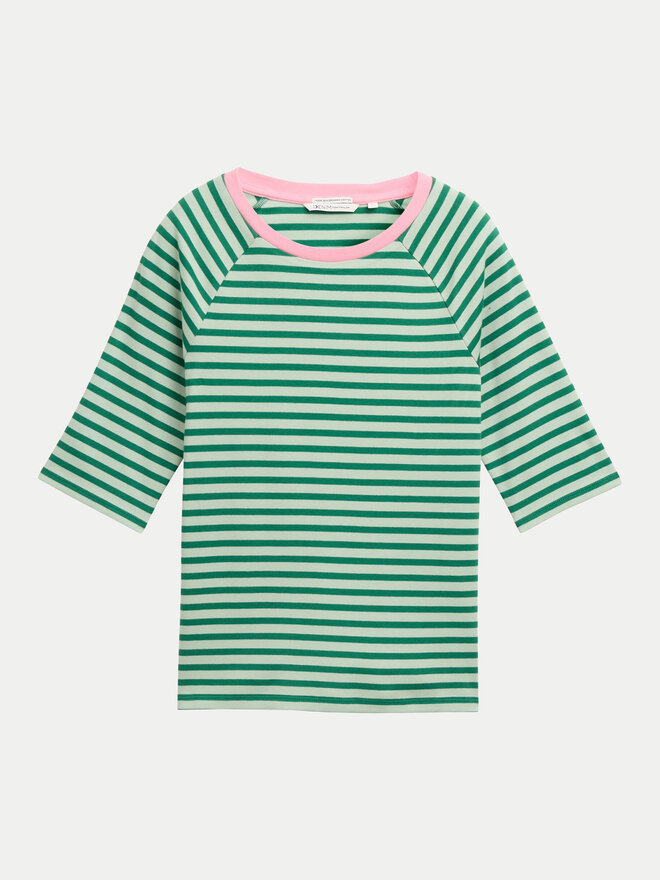 Tom Tailor Denim Tom Tailor Denim T-Shirt 1045410 Grün Regular Fit