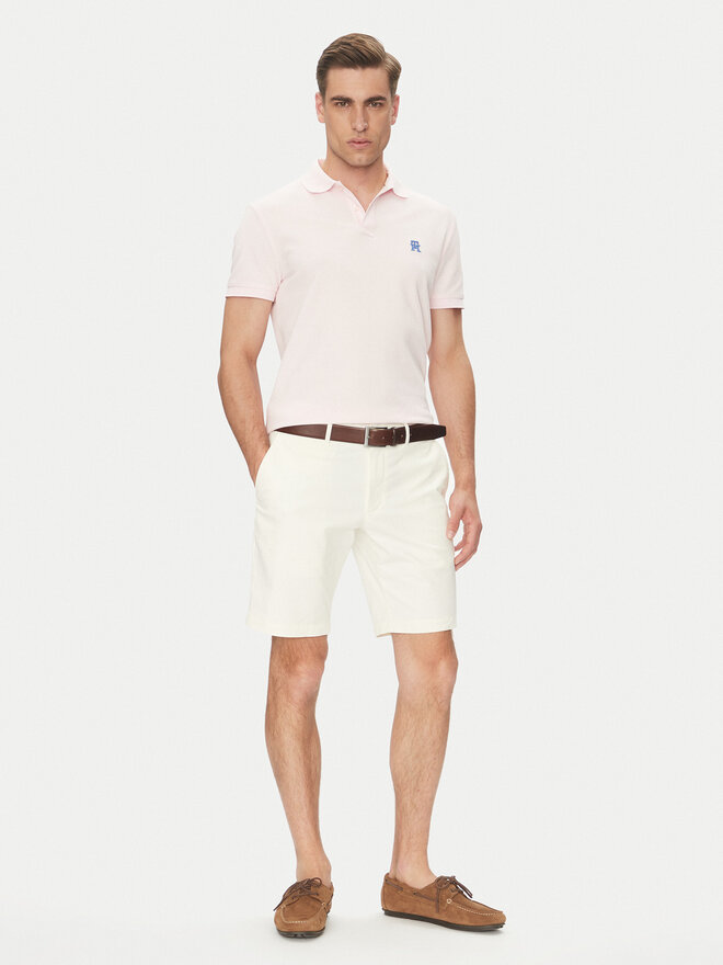 Tommy Hilfiger Tommy Hilfiger Polo marškinėliai MW0MW33167 Rožinė Regular Fit