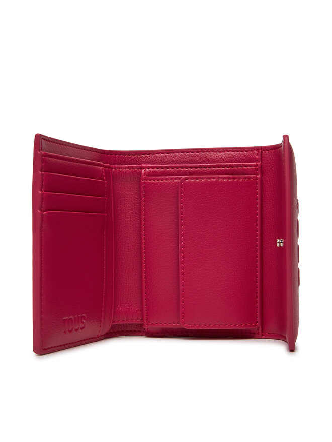 TOUS Kleine Damen Geldbörse TOUS Pocket Tous Bloom 2002204225 Rosa