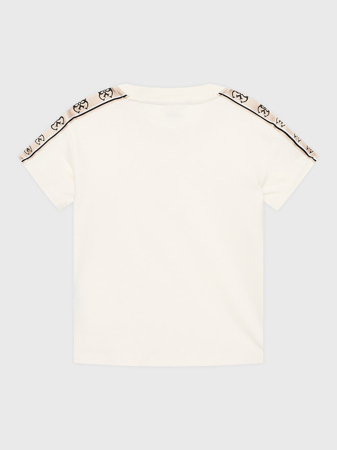 Guess Guess Marškinėliai J3RI47 I3Z14 Écru Regular Fit