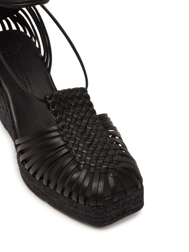 Weekend Max Mara Espadrilky Weekend Max Mara Quirino 2515521115670 Čierna