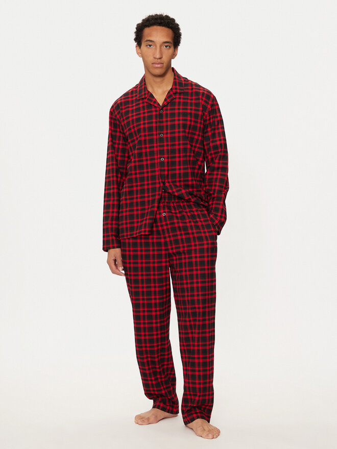 HUGO HUGO Pijama 50534200 Rojo Relaxed Fit