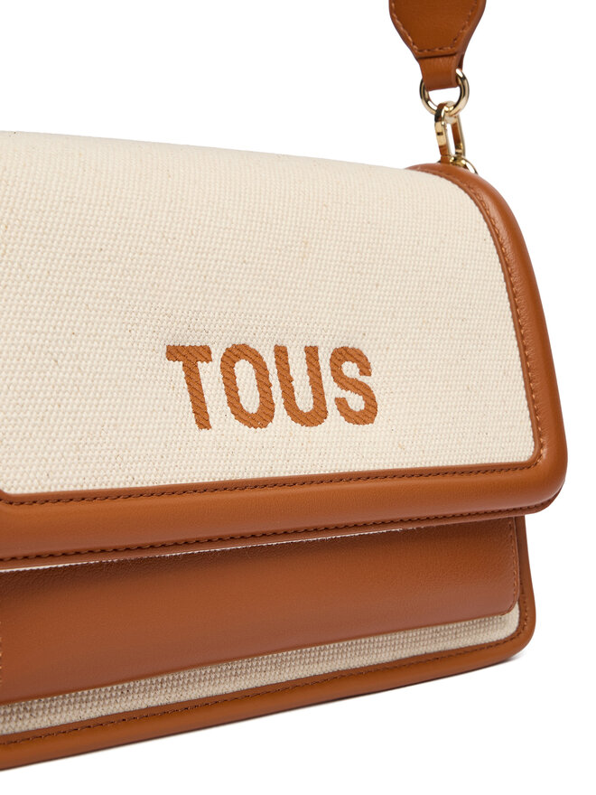 TOUS Handtasche TOUS BANDOLERA M. AUDREE CANVAS 2002202743 Braun