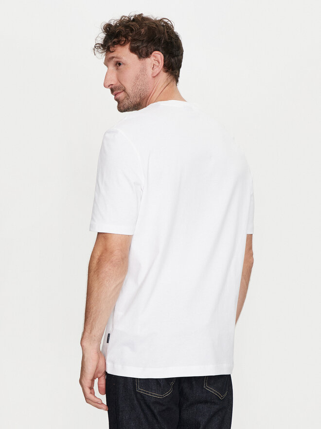 Bugatti Bugatti Camiseta 8350 55045A Blanco Regular Fit