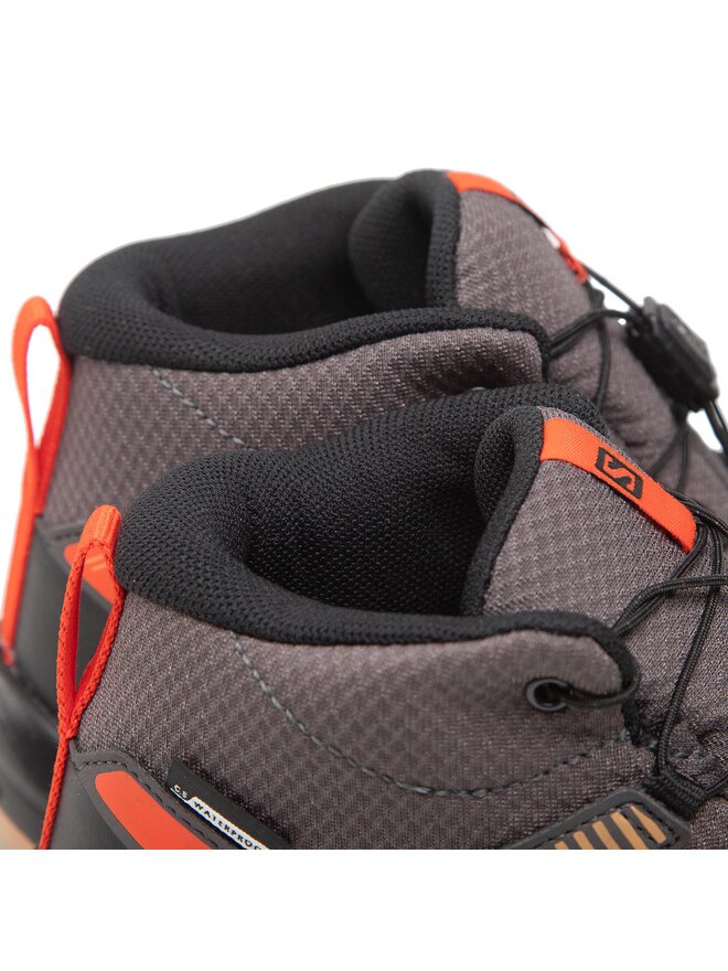 Salomon Trekingová obuv Salomon Xa Pro V8 Mid Cswp J 417285 09 W0 Šedá