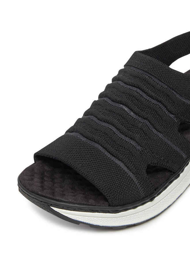 Rieker Sandale Rieker 65662-00 Negru
