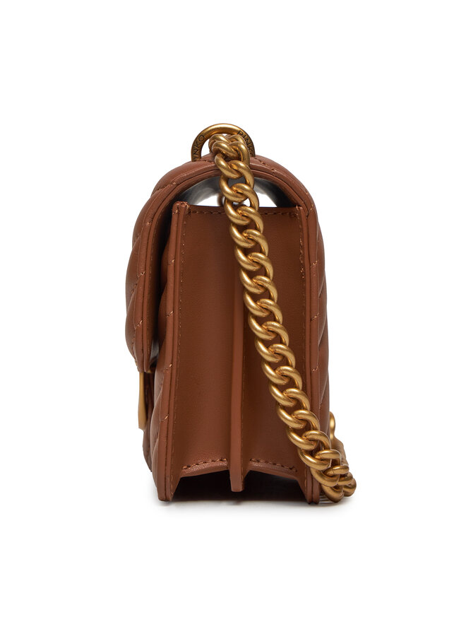 PINKO Сумка Pinko Love One Mini Dc PE 24 PLTT 100074 A0GK Коричневий
