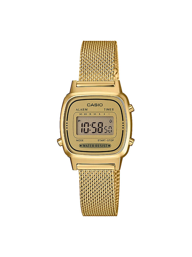 Casio Zegarek Casio Vintage LA670WEMY-9EF Złoty