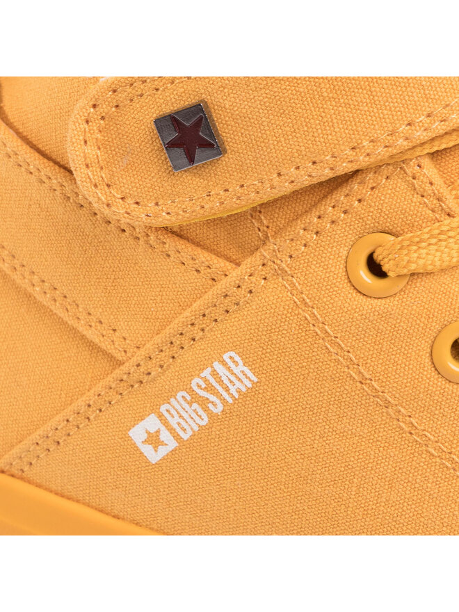 Big Star Shoes Кецове Big Star Shoes FF274581 Жълт