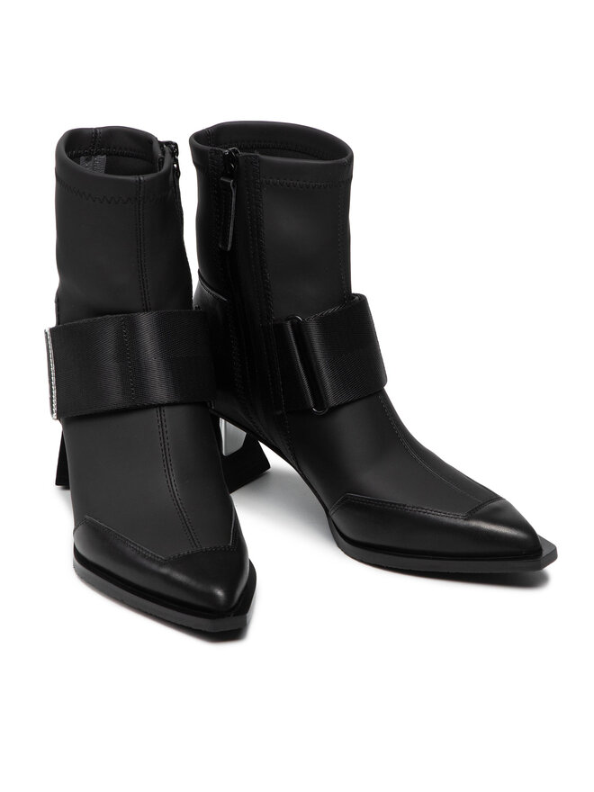 Botki United Nude Zink Run Bootie Mid 106500162 Czarny