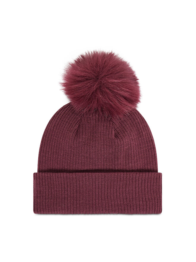 Berretto adidas Faux Fur Pompom H35534 Bordeaux escarpe