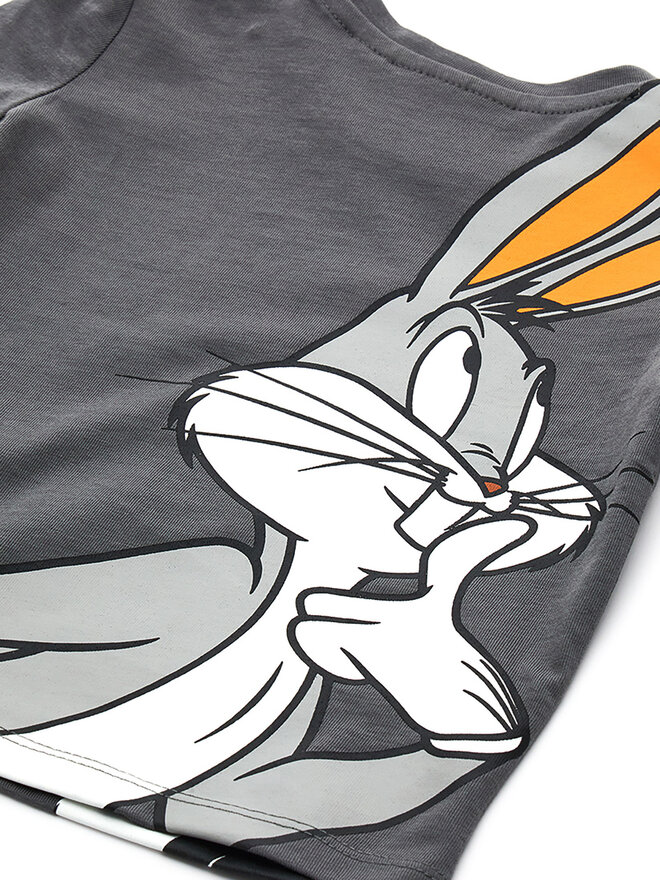 Original Marines Original Marines Marškinėliai LOONEY TUNES DDPV0346NM Pilka Regular Fit