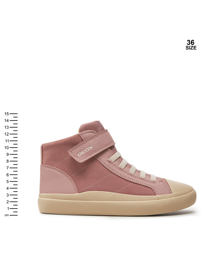 Sneakers Geox J Gisli Girl J464NI 0AU54 C8014 S Rose chaussures