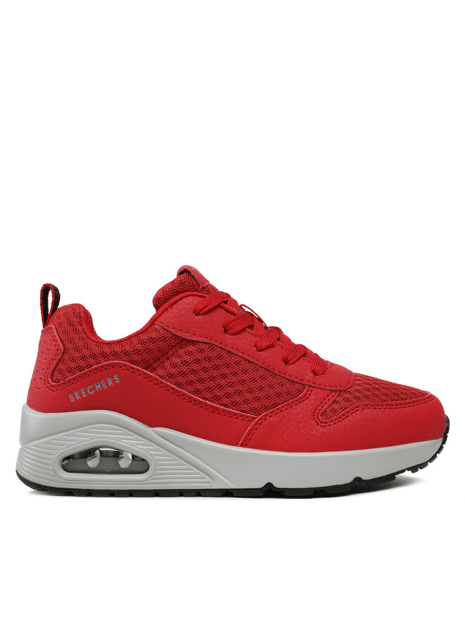 Skechers red tennis shoes hotsell