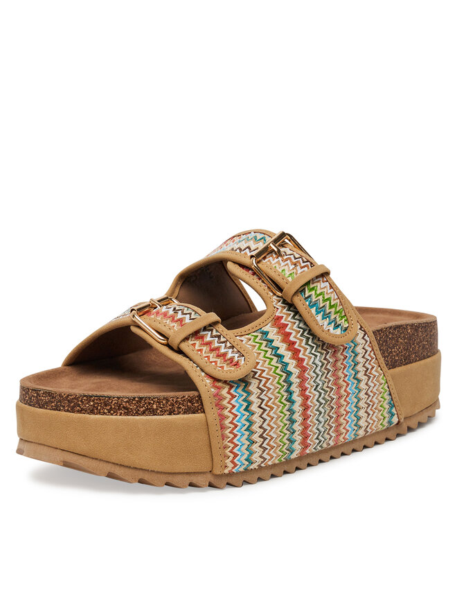 DeeZee Pantoletten DeeZee LB-P1742 Beige