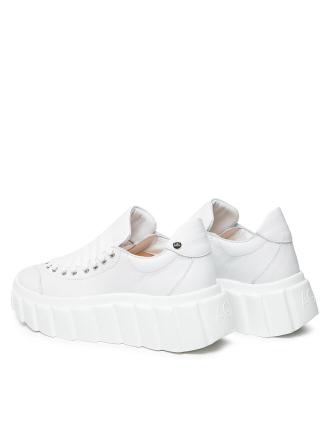 AGL Sneakers AGL Blondie Ties D943005PGKB1152101 Weiß