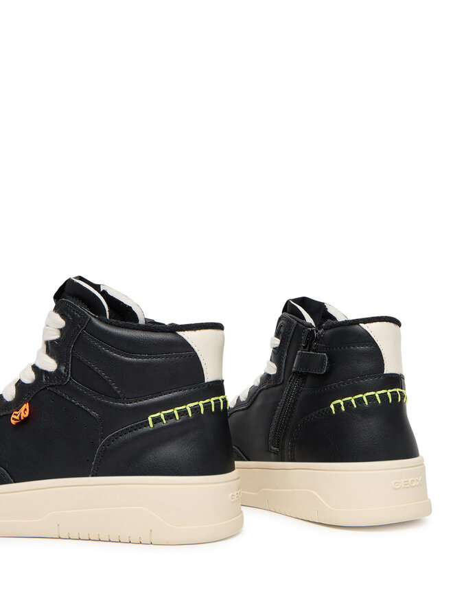 Geox Sneakersy Geox J Lestrella J56NLA 000BC C9999 D Czarny