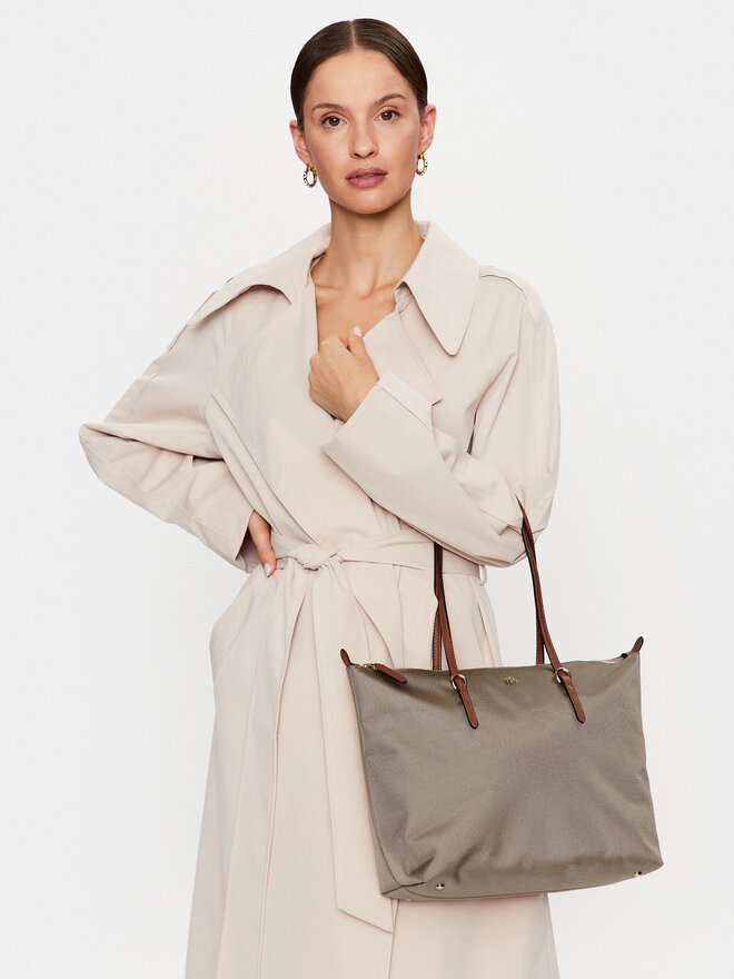 LAUREN RALPH LAUREN Kabelka Lauren Ralph Lauren 431916737003 Hnědá