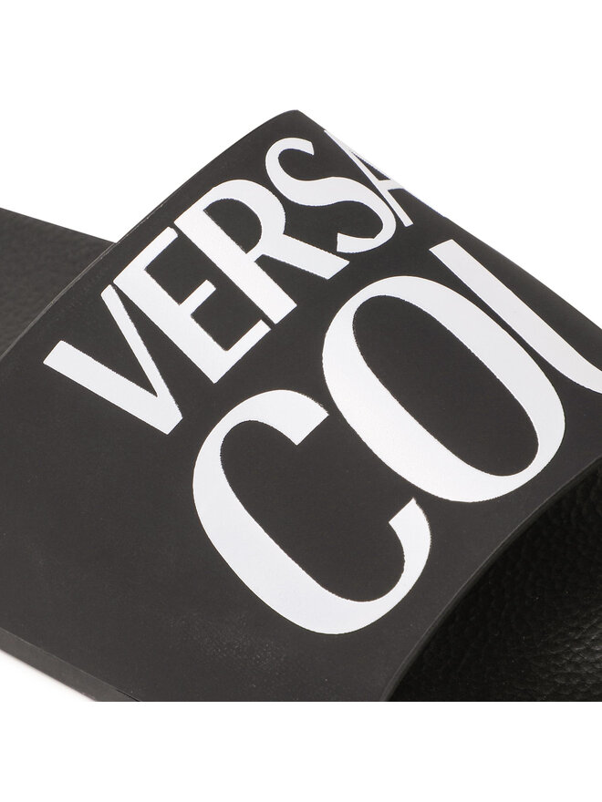 Versace Jeans Couture Παντόφλες Versace Jeans Couture 72YA3SQ6 Μαύρο