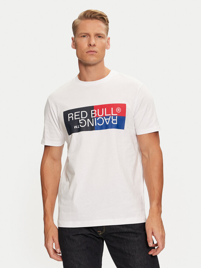 Pepe Jeans Pepe Jeans Marškinėliai Red Bull Racing RM500001 Balta Regular Fit