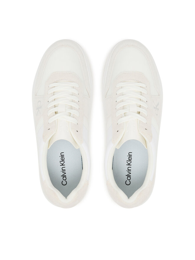 Calvin Klein Sneakers Calvin Klein Classic Cups Lace Mix Emb Tongue YM0YM01395 Weiß