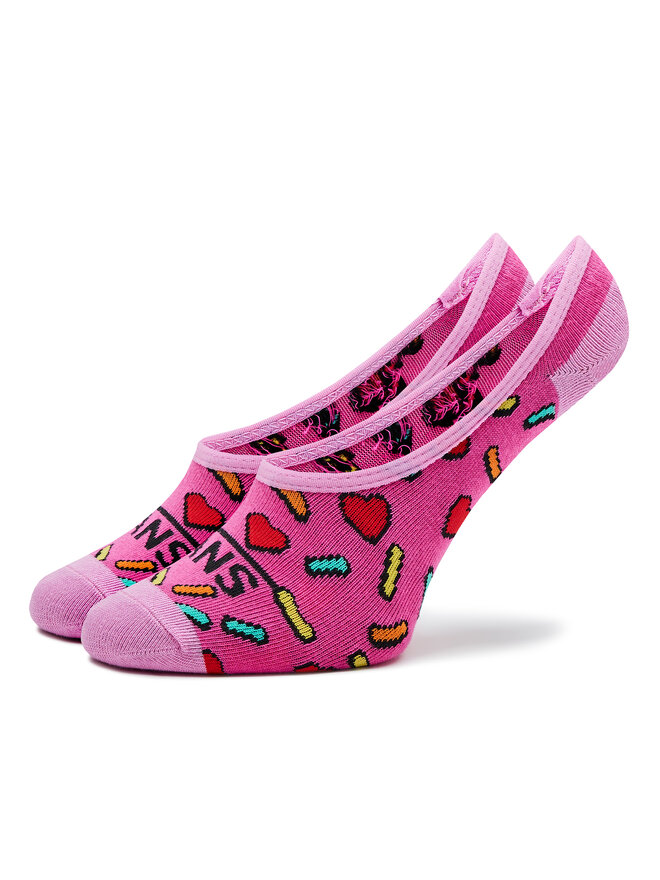 Vans Sada 3 párů dětských kotníkových ponožek Vans Love Canoodle VN0007AUBRK1 Barevná