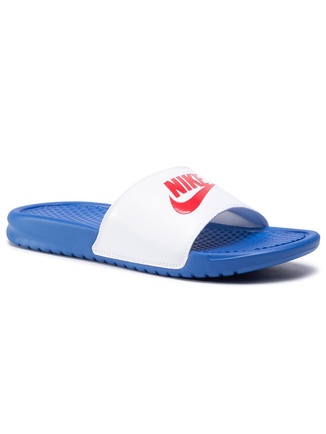 Mules sandales de bain Nike Benassi Jdi 343880 410 Blanc chaussures