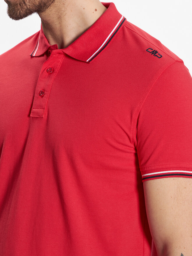CMP CMP Pólóing 39D8367 Piros Regular Fit