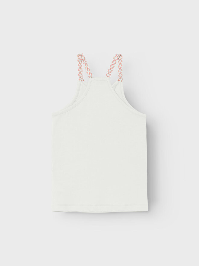 NAME IT NAME IT Τοπ Hetara 13229258 Λευκό Regular Fit