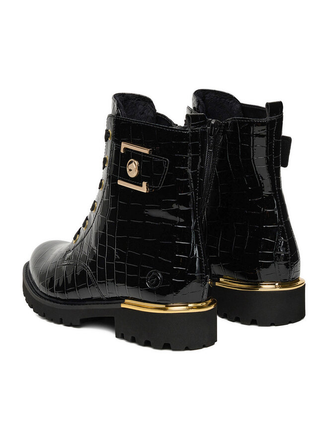 Remonte Schnürschuhe Remonte D8683-00 Schwarz