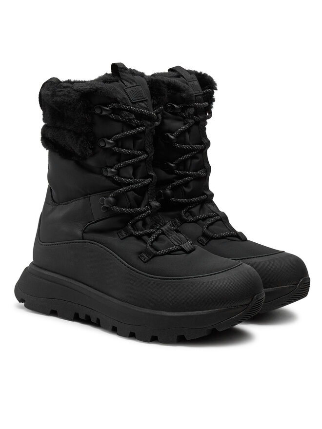 FitFlop Μπότες Χιονιού FitFlop Neo D-Hyker Tall Boot IG3 090 Μαύρο