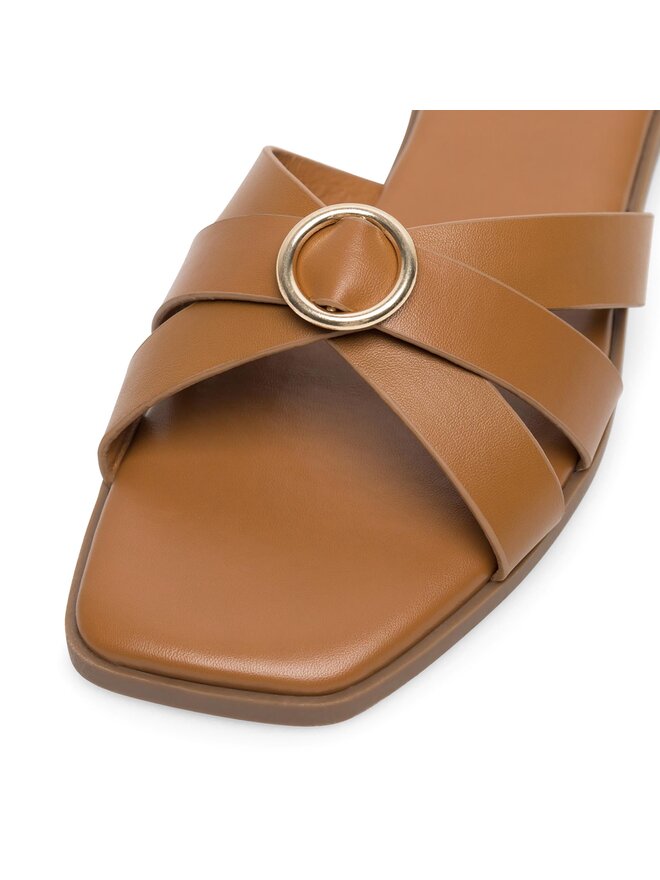 DeeZee Παντόφλες DeeZee KLE1004-109 Καφέ