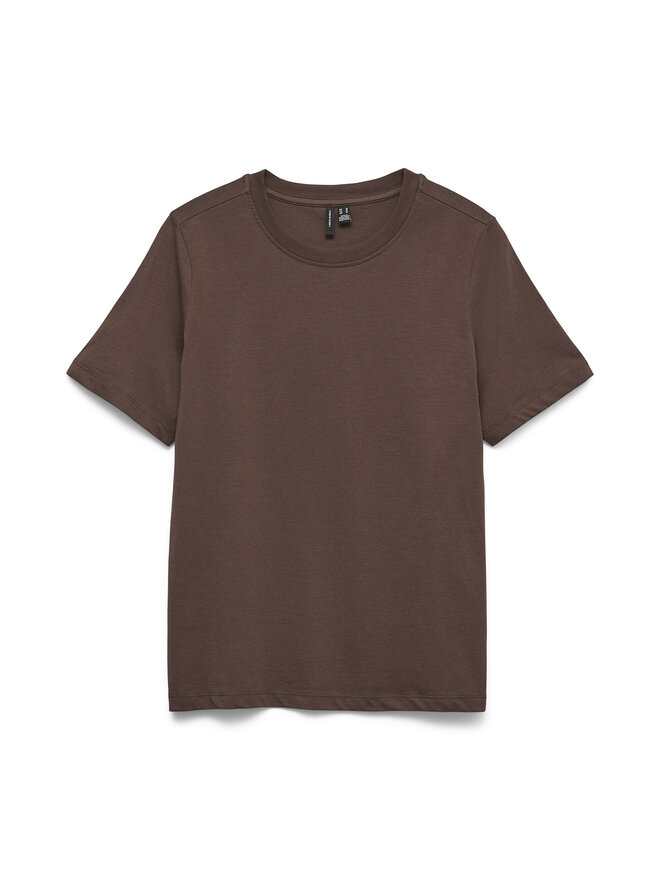 Vero Moda Vero Moda Футболка Paulina 10316991 Коричневий Regular Fit