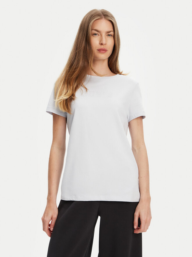 Guess Guess Camiseta V3BI11 J1314 Celeste Regular Fit