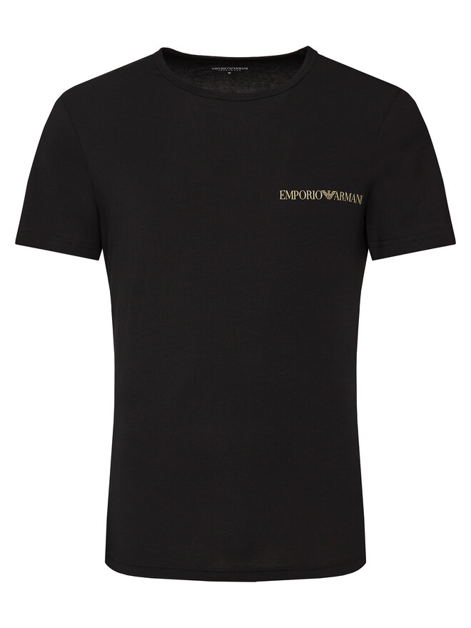 Emporio Armani Underwear Emporio Armani Underwear Σετ 2 T-Shirts EM000391 AF10779 MC005 Μαύρο Regular Fit