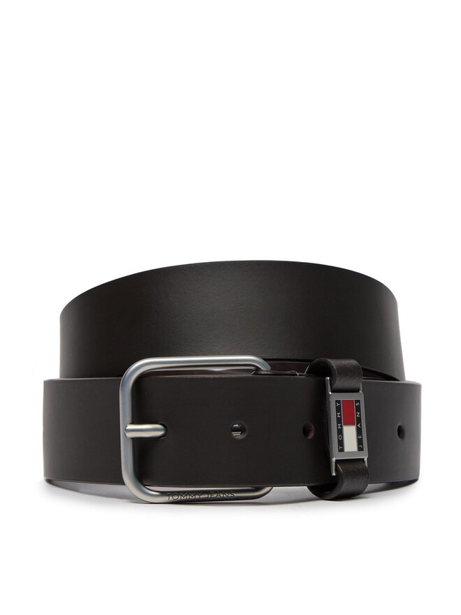 Tommy Jeans Cinturón para hombre Tommy Jeans Tjm Scanton 3.5 AM0AM12045 Marrón