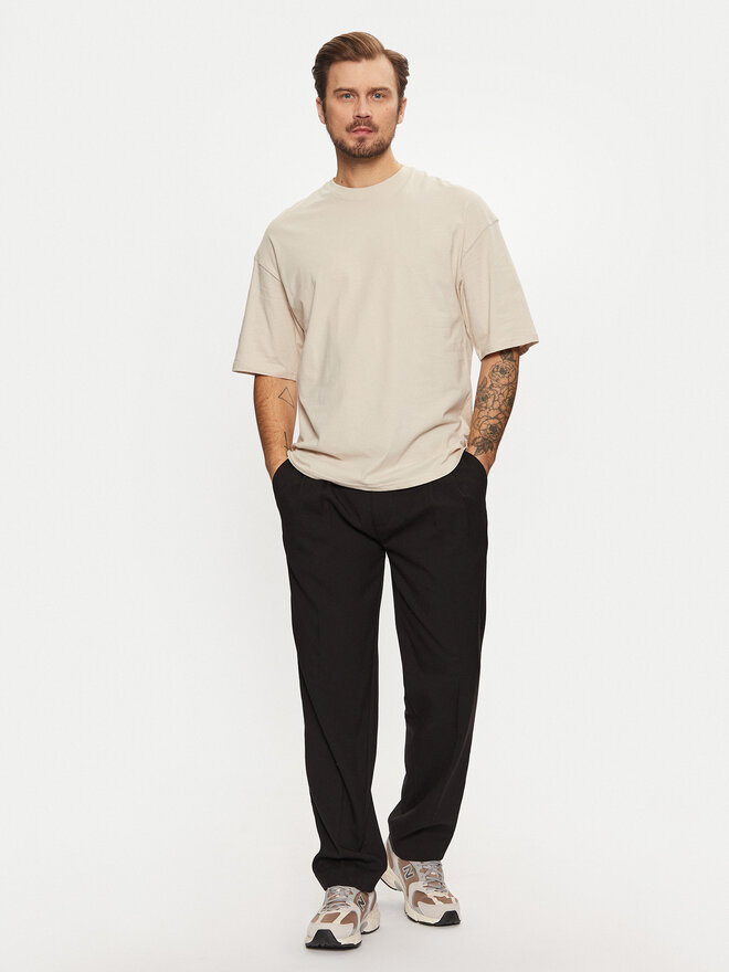 Jack&Jones Jack&Jones Футболка Charge 12259975 Бежевий Oversize
